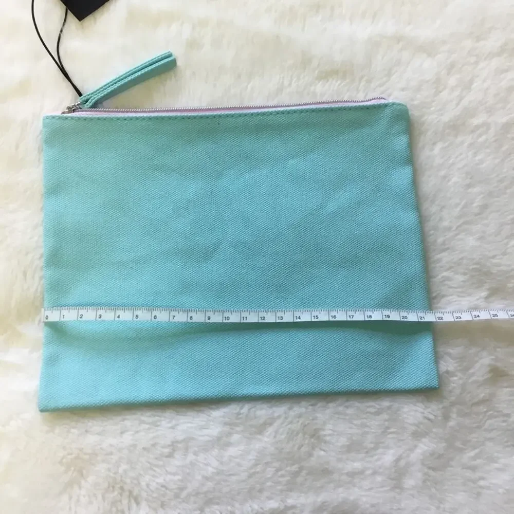 Makeup Forever Teal Makeup Bag